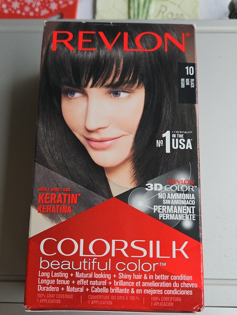 Revlon Colorsilk Permanent Hair Dye — Black